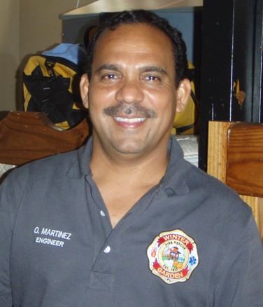 Photo of Winter Garden Fire Engineer Omar Martinez, who died in the line of duty.